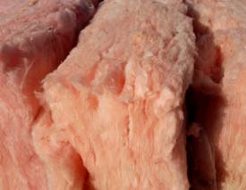 Close up of insulation